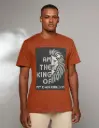 I am the king pure cotton round neck tshirts