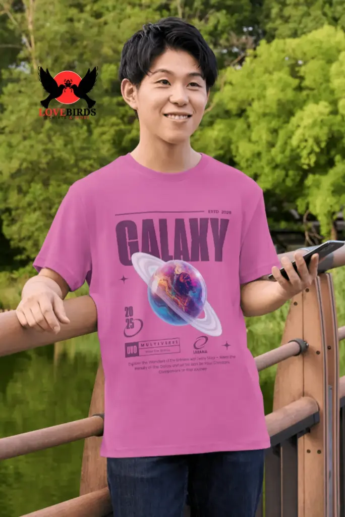 Galaxy pure cotton round neck tshirts 