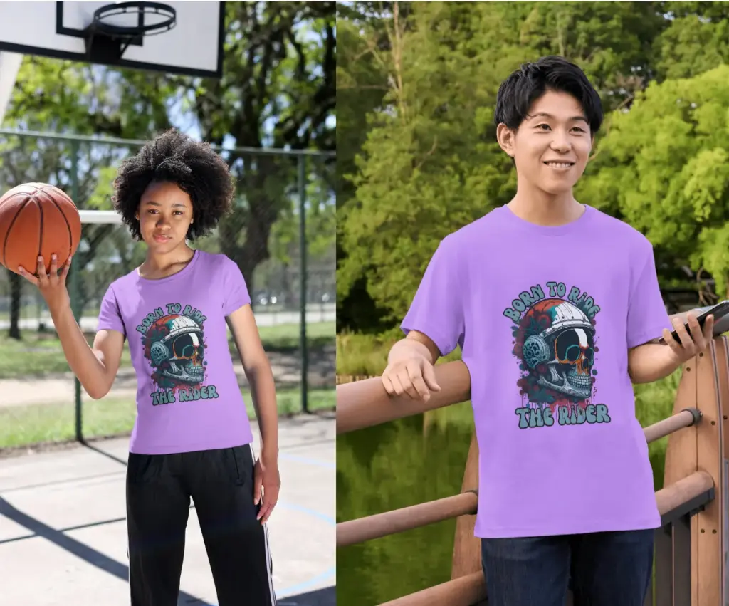 The rider pure cotton round neck tshirts 