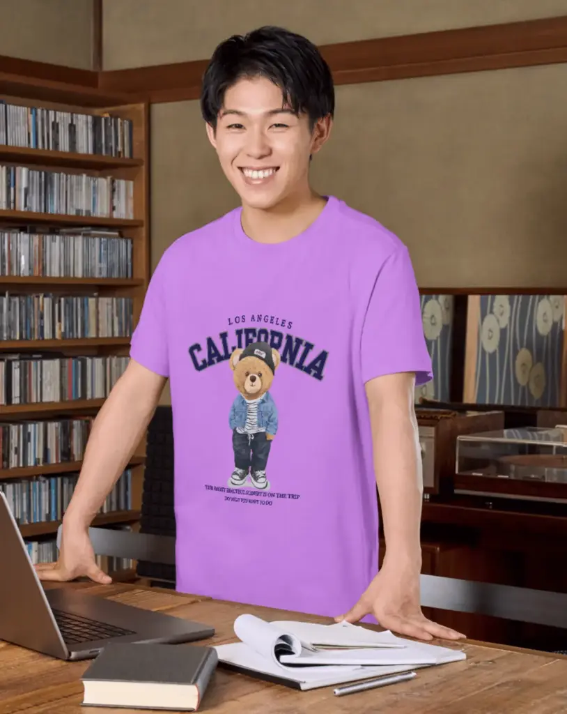 California pure cotton premium tshirt 