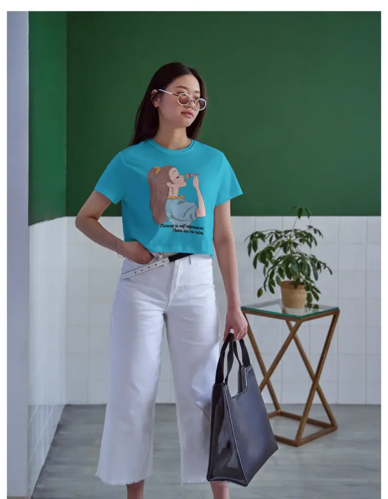 Make up pure cotton crop tops 