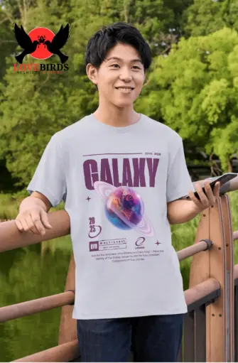 Galaxy pure cotton round neck tshirts 