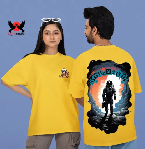 Astronauts pure cotton oversized T-shirts 
