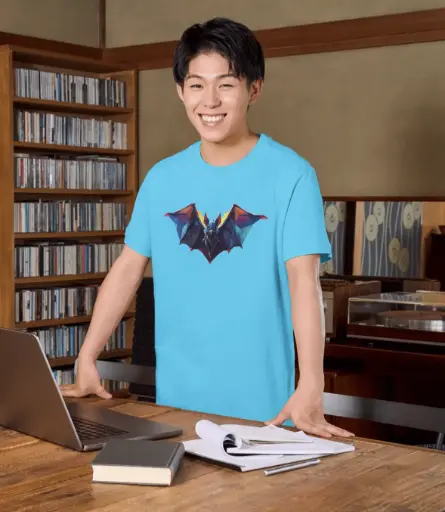 Bat pure cotton round neck tshirts 