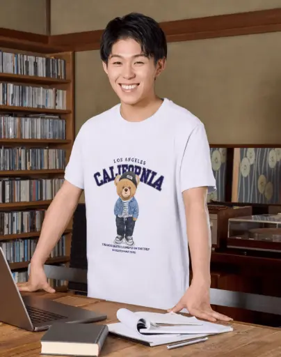 California pure cotton premium tshirt 